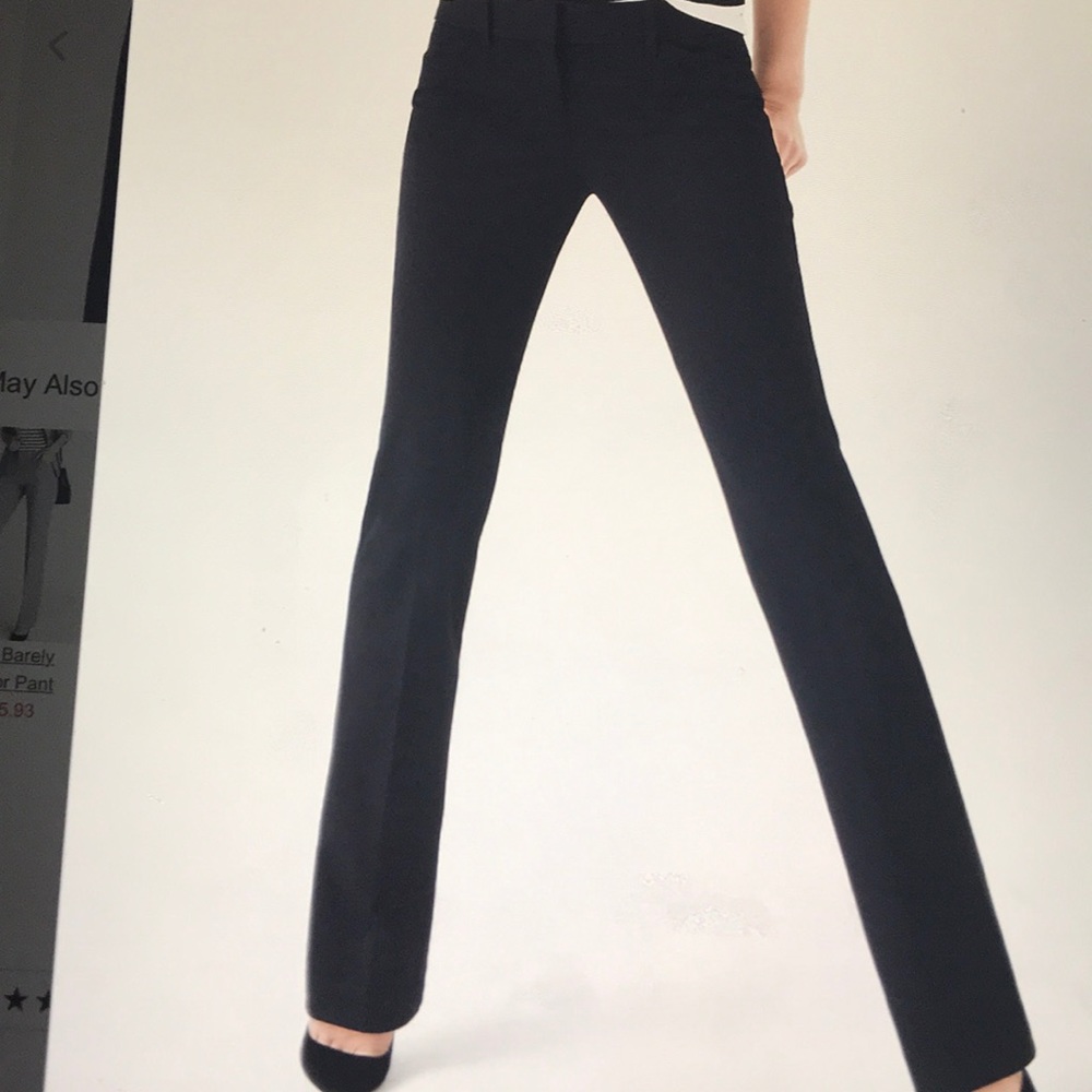 Express Low Barely Boot Editor Pants